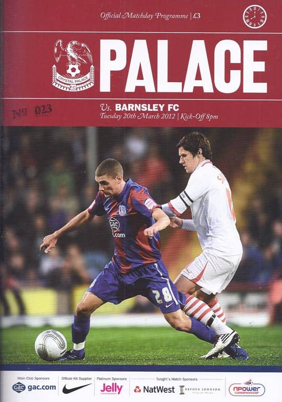 Crystal Palace FC v Barnsley FC